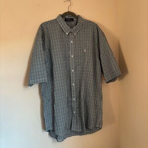 Men's Checkered Polo Shirt